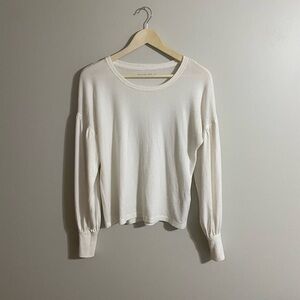 Cozy Off White Knit Sweater